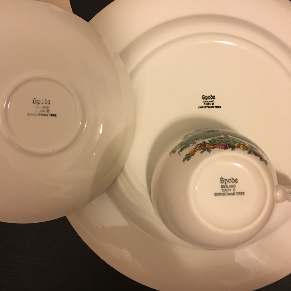 Spode England Christmas Tree 3pcs set New - Picture 6 of 6